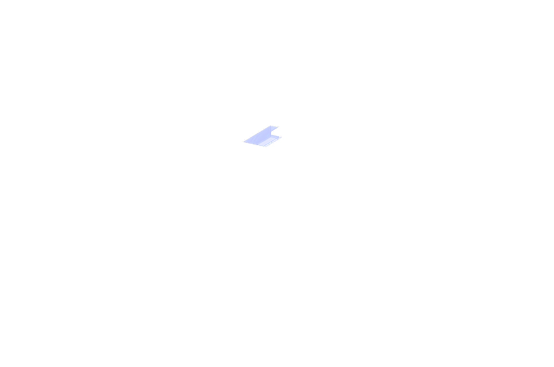 Axonometric of the site from the approach, house and pool on the ridge