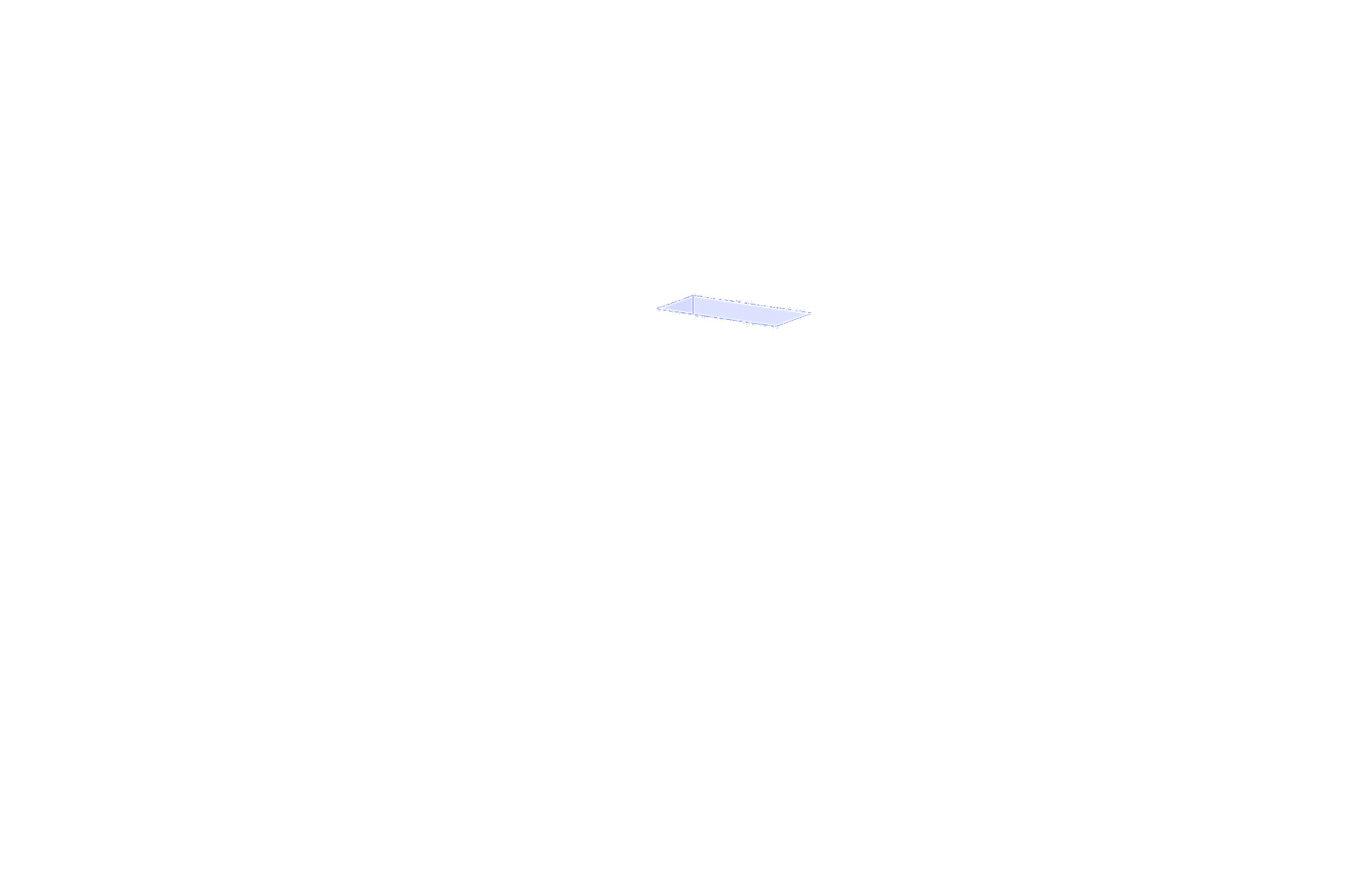 Cutaway site axonometric, the plan under the roof